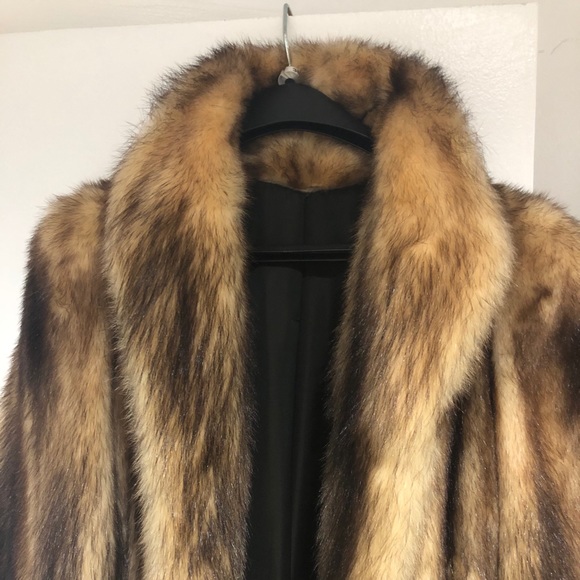 Full length women’s Fitch Fur coat - value $13,000